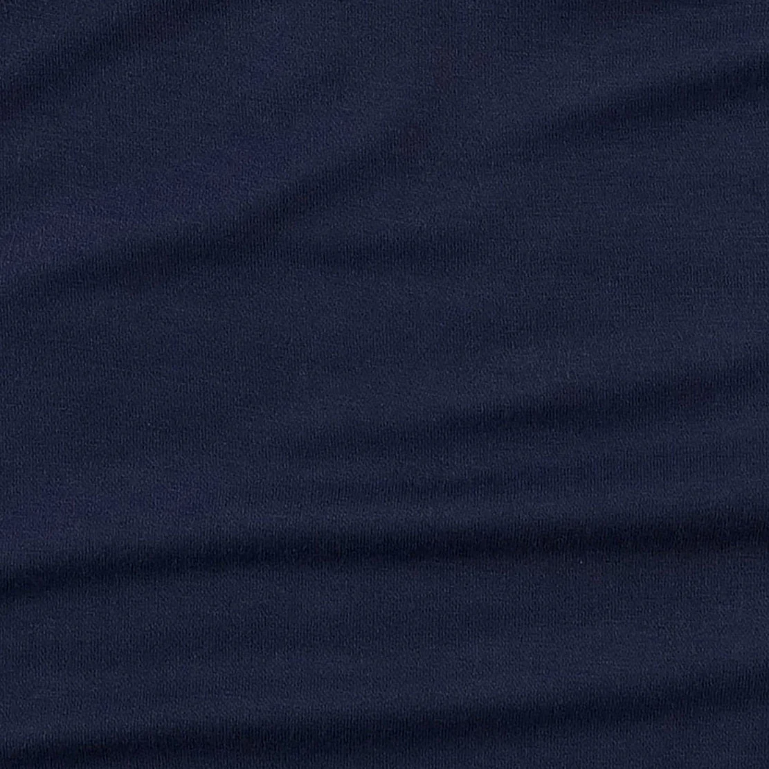 long sleeve two way zipper footie | navy night | bamboo - Image 2